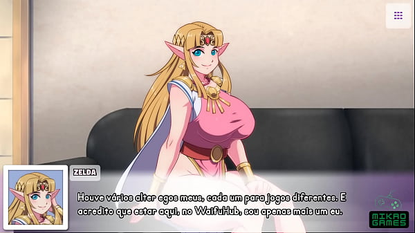 WaifuHub ep 2 Entrevistacom Zelda_princesa elfa peituda