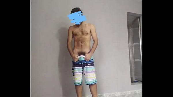 Hairy and well_hung guy_doing a_striptease only_for you