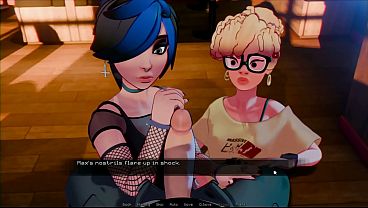 Hooked hentai game ep 2 goth and nerd touch a giant cock for the first time in this porn casting