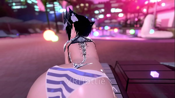 Play MP4 - Pool Side Wet Fuck POV Lap Dance VRChat ERP