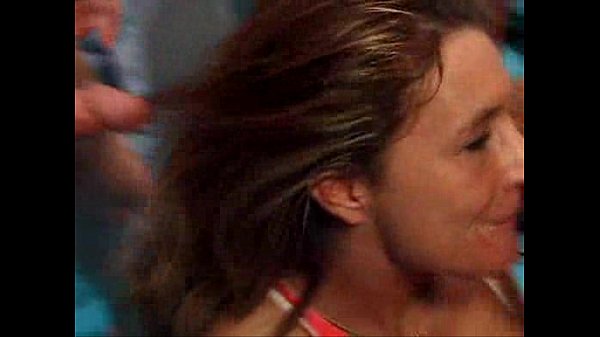 Brunettes blowing and spermed