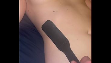 Spanking With Paddle To Leave Slut Marks All Over Body thumbnail