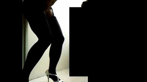 Sissy Cd Ass Fuck Dildo Standing Up Cumshot thumbnail