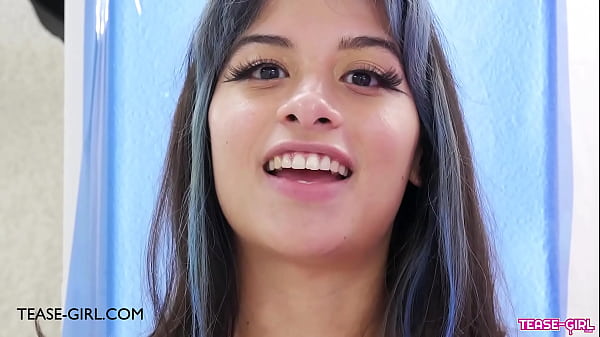 Captivating Brunette Stunner talks about_her first sex experience