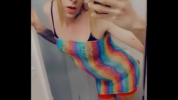 Sexy Trans Loves To Be A Rainbow Slut thumbnail