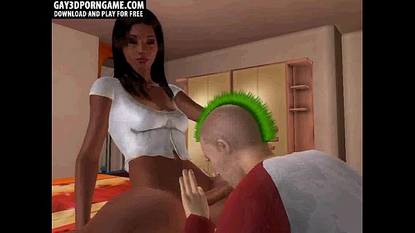 Play MP4 - Here is a hot ebony tranny who is fucking a stud