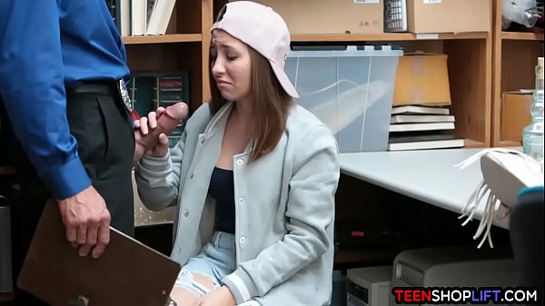 Hot teen fucked by Loss prevention officer 