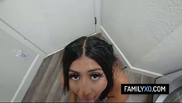 Hot stepdaughter let her stepdad pound her tight pussy 