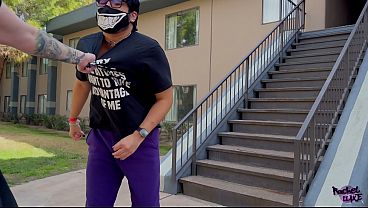 Teaching beasty a goth bully takes control ball busting nerds 