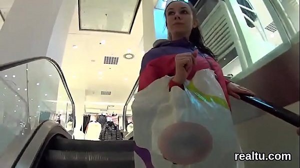 Flawless czech teenie was teased in the supermarket and drilled_in pov