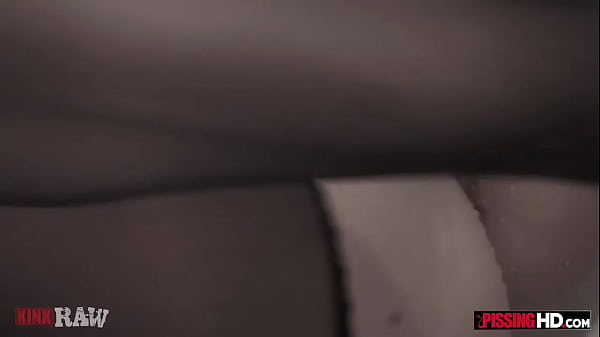 Hot blonde in a_gas mask gets peed on