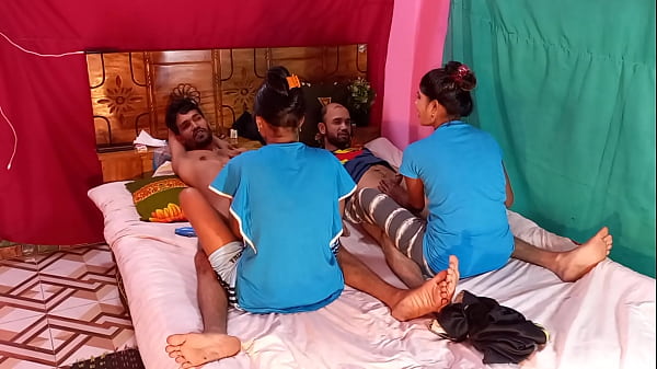 Lucky_guy fucking two_teens and two guys foursome fucks Hanif_and Popykhatun_and Mst_sumona and ManikMia