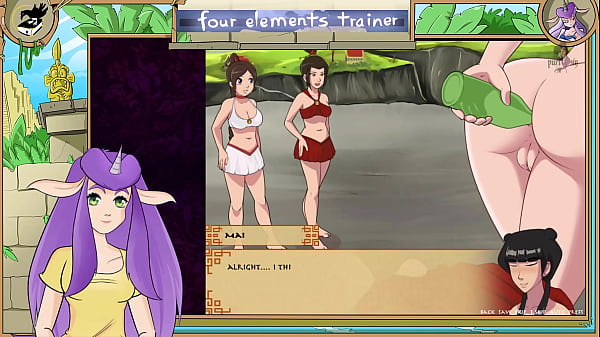 Play MP4 - Avatar the last Airbender Four Elements Trainer Part 43 Spin the bottle
