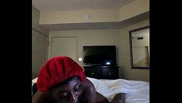 Meta Glasses View Of A Darkchocolatebarbie Blowjob & Swallow In Vegas Suite thumbnail