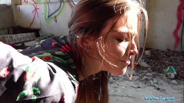 Public Agent Tattooed sexy minx Kylie Nymphette_cums on cock_outdoors