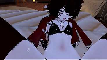 Slutty 18yo girl sucks and fucks you_in vrchat