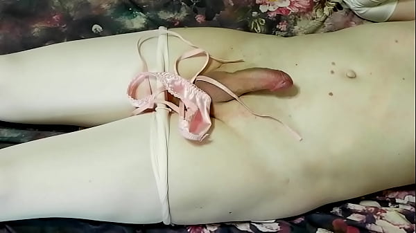 [EroNekoKun] - Masturbating in WhitePantyhose and Cute Silk Pantsu