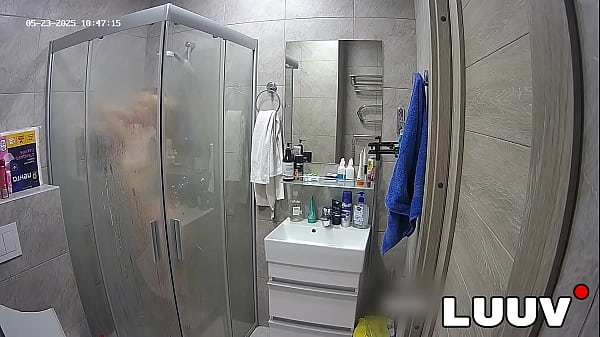 Luuv kareflore and abbadon film their real amateur homemade bathroom routine showing maximum real life openness 