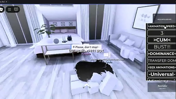 Cock hungry roblox slut gets used