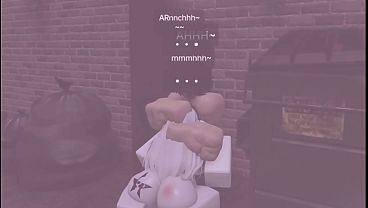 Roblox cow girl loves to have her pussy bred