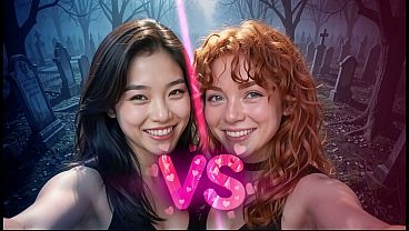 Young tourists lost and ass drilled in Haloween AI Interactive