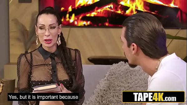 Gorgeous Big Tits Teacher Is Tricked Into Riding Student's Cock 