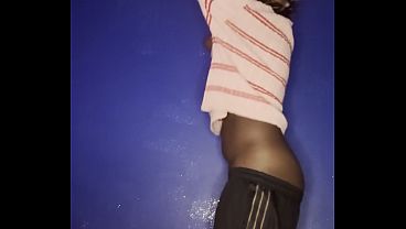 petite sexy young ebony gives herself a happy ending (solo pussy fuck)
