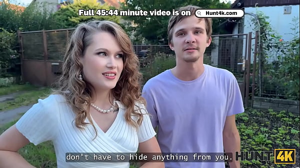 Hunt4k hot girl is showing her tits on the street hot sex with una fairy