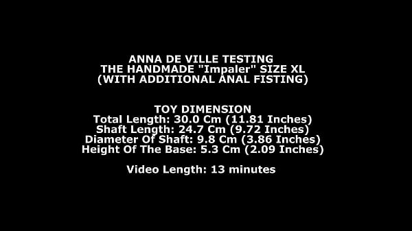 Anna de Ville Testing The Handmade Impaler Size XL (With Additional Anal Fisting) TWT158