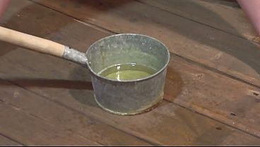 A dirty cunt pees doggy style and in other positions a milf often urinates in the sauna 