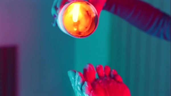 Foot Worship, Tickling Fetish & Wax Play with Latin Girl - 53 Minutes of Video. 