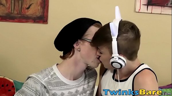 Twinks having hardcore bareback and dick sucking