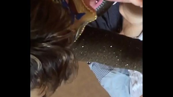 Masked Cougar Giving a Guys Great_Head