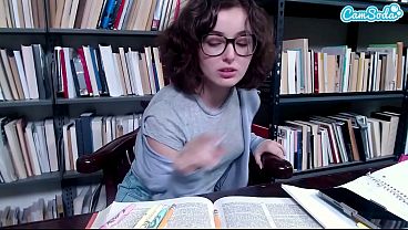 Sexy slutty teen plays with wet pussy on camera