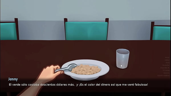 La profesora de ciencias me masturba para experimentar con mi pene summertime saga 