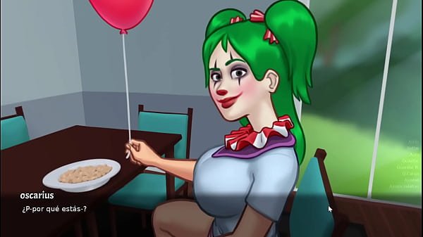 Play MP4 - La profesora de ciencias me masturba para experimentar con mi pene &quest; - Summertime saga