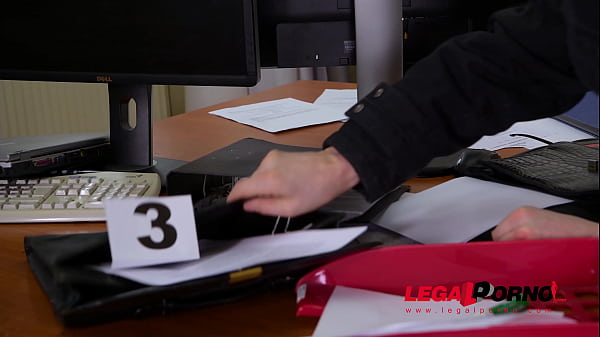 Must-see deep double anal penetration for naughty Police Officer Mia Linz GP830 