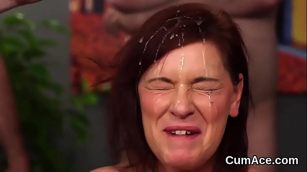 Passionate Teen Loves A Deepthroat And Quite A Bit Of Load On Her Face thumbnail