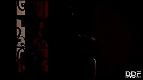 Flaming hot sexy pyromaniac plays with fire