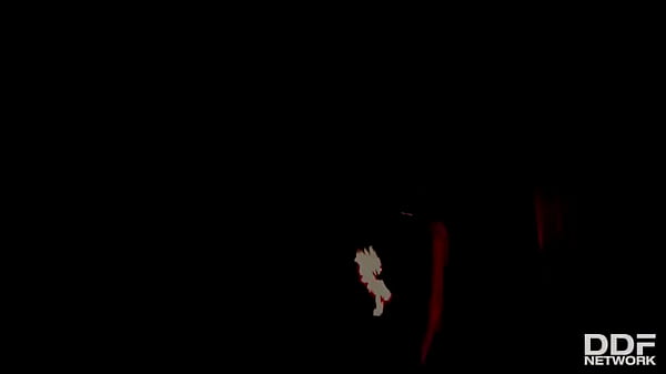 Flaming hot sexy pyromaniac plays with fire