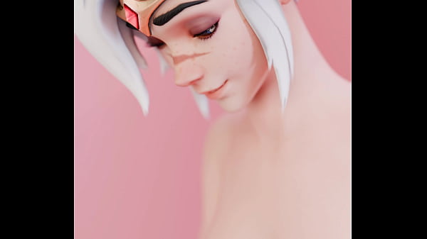 Nonton White Haired Tracer Fingers Pussy thumbnail