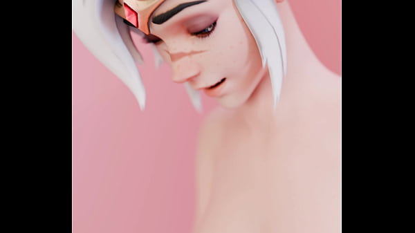 White haired tracer fingers pussy 