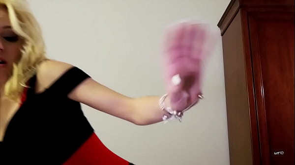 Mature blonde footjob masturbation cumshot 