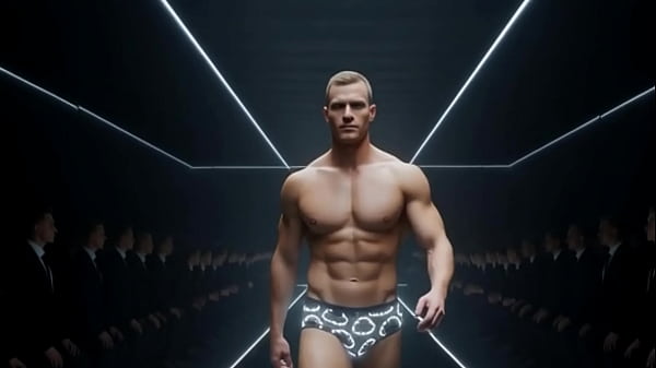 AI GUYS IN HI VIS NEON COLORED UNDER WEAR 