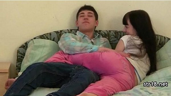 Hot teen is horny ass hell