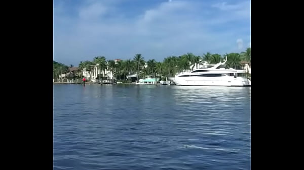 Outside on the water 