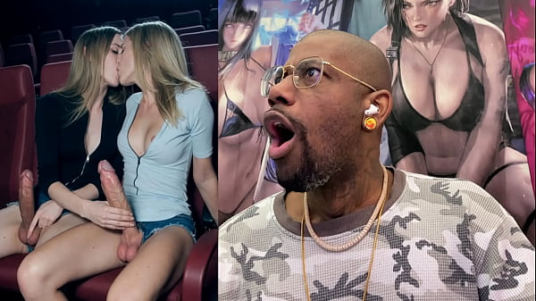 Beautiful Horny Large Cock Transgender White Girls Kissing In A Theater, Thicc Ass Latina Transgender Busting A Hard Nut All Over Herself, Cum Covered Transgender Teen, AI Generated 