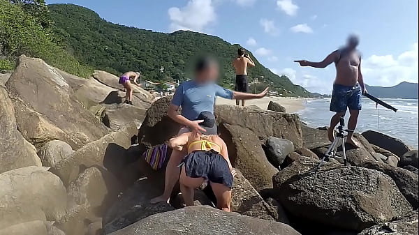 Play MP4 - Passers-by were outraged&comma; but she continued to suck and beg to fuck her ass