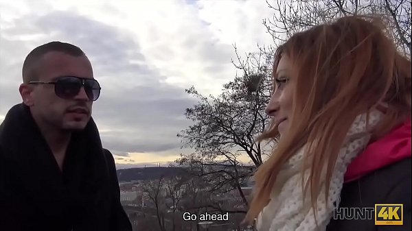 HUNT4K. Easy pickup turns into passionatesex with red-haired chick Jenifer Red