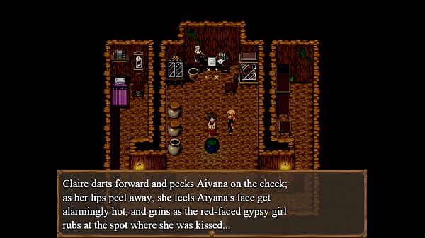 A claire plays claires we're having sex with another girl aiyana is a huge tsundere but their sex is pretty hot 